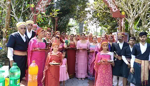 The participants were welcomed with flowers and light as they entered each hobli and village limits.