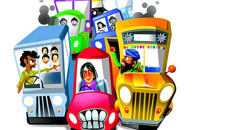 A 100-foot stretch of Aathuppalam near the intersection of Kurichi Pirivu frequently witnesses traffic congestion during peak hours as the road has been damaged by preliminary work.