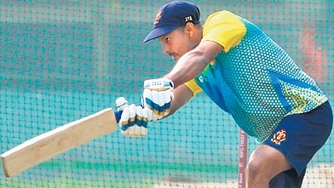 Mayank Agarawal, whose three centuries and 651 runs played a huge role in clinching the Vijay Hazare trophy for Karnataka.