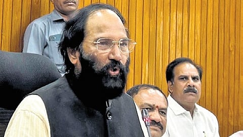 Irrigation and Civil Supplies Minister N Uttam Kumar Reddy