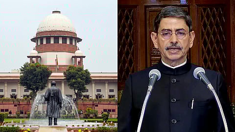 SC was hearing two petitions filed by the Tamil Nadu government over its lingering confrontation with the Governor on the issue of assent to bills passed by the assembly.