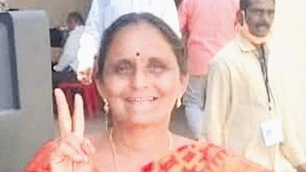 New Nandigama Municipal Chairperson Mandava Krishna Kumari.