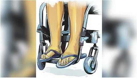 Seven months ago, the differently abled welfare department suspended assistance of Rs 1,500 to K Kittathal, a Malasar tribe who lives in Divansapudur village.