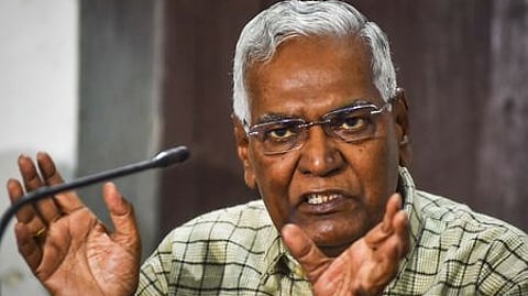 CPI General Secretary D Raja.