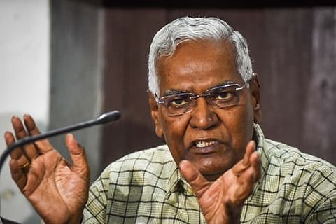 CPI General Secretary D Raja.