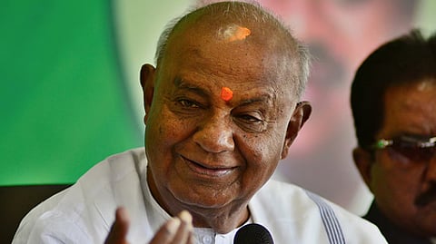 Former Prime Minister HD Deve Gowda