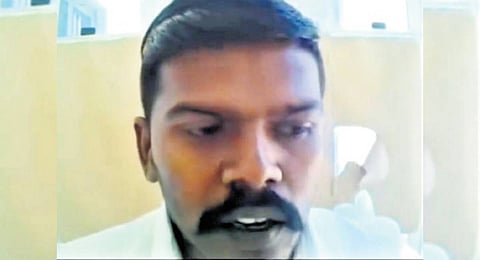 A video clip of the convict making the claim went viral on Friday