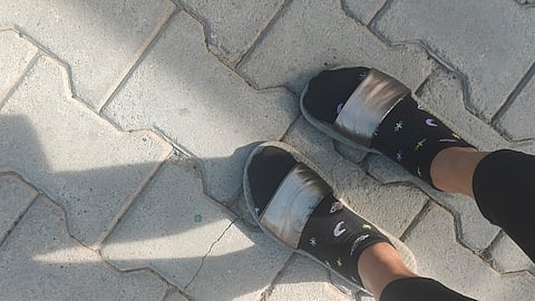 Socks, Sandals, Fashion