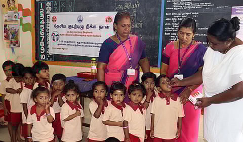 Image of anganwadi used for representative purpose.