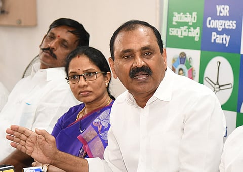 Erstwhile Chittoor district YSRCP President Bhumana Karunakar Reddy.