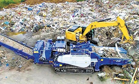 The manufacturers of pre-cast tiles are also to be mandated for using 20 percent recycled materials from C&D plants as per the specifications.