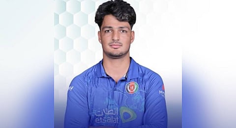 Afghanistan off-spinner AM Ghazanfar