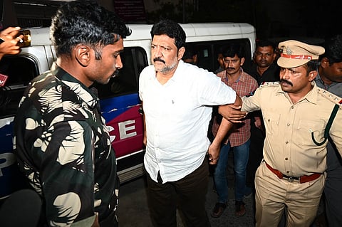 Former MLA Vallabhaneni Vamsi