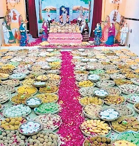 Why Krishna is Offered 56 Types of Food