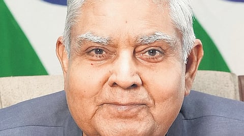 Dhankhar: Only Parliament can address judge removal