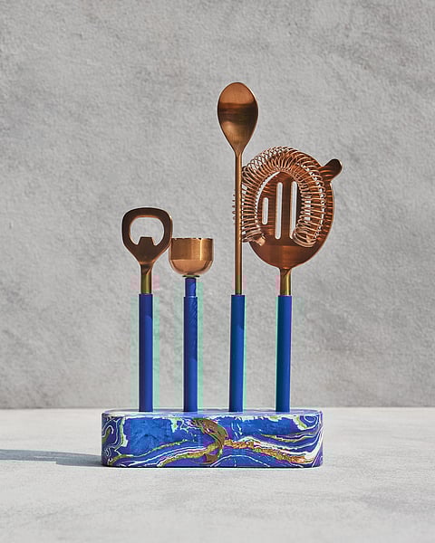 Midnight bar tool set