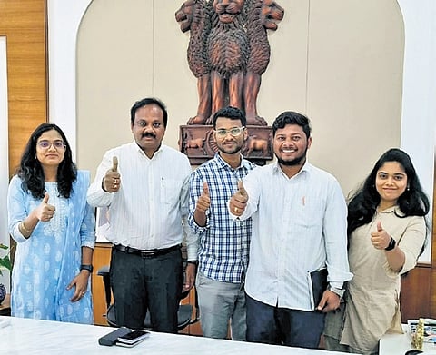 The YSR Kadapa district has been recognized as one of the best-performing aspirational districts by the NITI Aayog, earning a Rs.3 crore cash award from the central government, said District Collector Dr. Sridhar Cherukuri