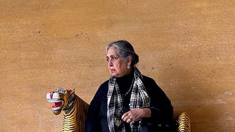 Malvika Singh has recently released her memoir 'Saris of Memory'