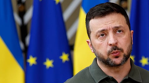 Ukraine's President Volodymyr Zelenskyy