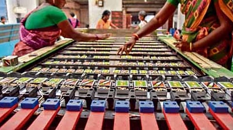 A matchstick factory in Kovilpatti, Tamil Nadu.