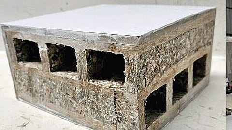 Unified Intelligence Private Limited collects plastic and turns it into bricks, wall panels and houses.