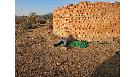 Pabitra Harijan's body was found near a brick kiln near Dhodrapara village in Raigarh district