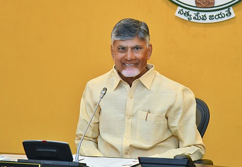 Andhra Pradesh CM Nara Chandrababu Naidu