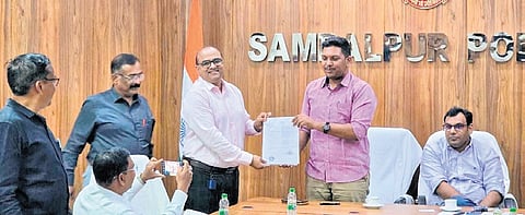 Officials during the signing of the agreement on Tuesday evening | Express