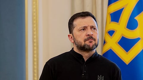 Ukrainian President Volodymyr Zelensky