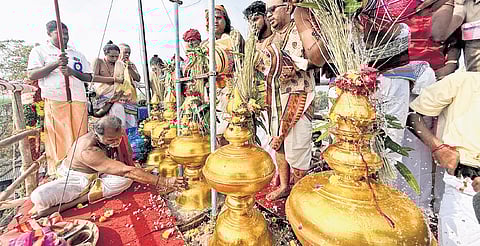 Kumbabhishekam at Vayalur Subramanya Swamy Temple