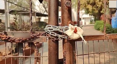 the Revenue Wing of the GHMC has sealed the Banjara hotel, located on Road No. 13, Banjara Hills, due to unpaid property taxes.