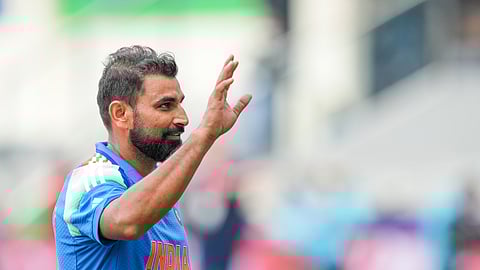 Indian cricket player Mohammed Shami