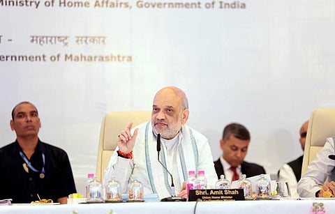 Amit Shah at the 27th Western Zonal Council meeting.