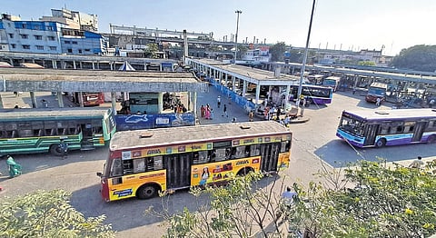 Poonamallee bus stand