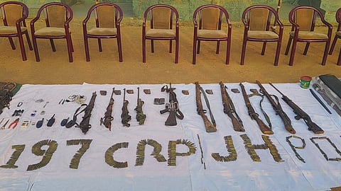 Massive arms haul during anti-Maoist operation in Jharkhand