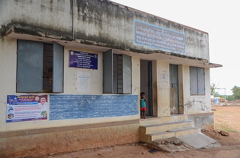 There are a total of 1,044 vacancies in anganwadi centres in the district that have not been filled for the last four years.