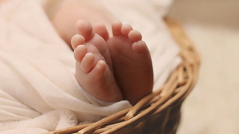 Image of a newborn child used for representational purposes only.