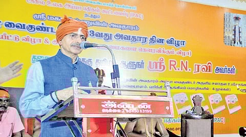 Governor RN Ravi at Avathara Thiruvizha in Tirunelveli