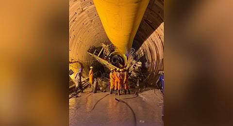 SLBC tunnel rescuers battle on against odds in Telangana
