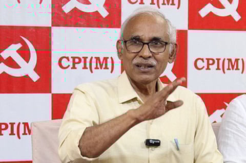 CPM politburo member BV Raghavulu