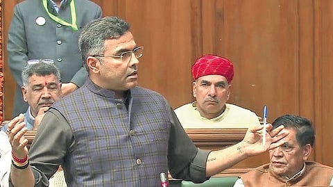 Delhi Cabinet Minister Parvesh Sahib Singh Verma