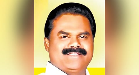 DMK Dharmapuri East district in-charge P Dharmaselvan