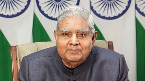 Vice-President Jagdeep Dhankhar