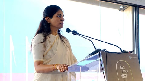 Union Minister of State for Youth Affairs and Sports Raksha Khadse.