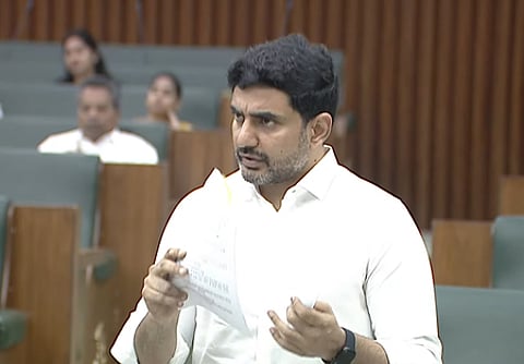HRD Minister N Lokesh