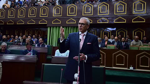 Jammu and Kashmir Chief Minister Omar Abdullah.