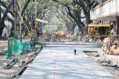 Among the 117 roads, 45 roads are being white-topped by BBMP and 72 roads are being done by the government’s Road Infrastructure department.
