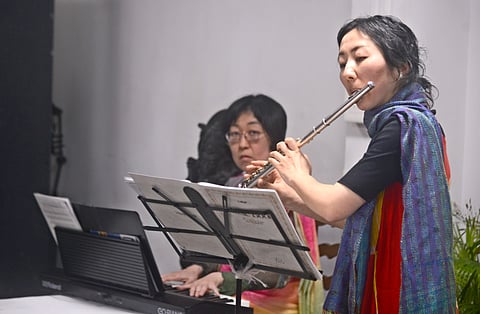 Ritsu Okuda, flautist