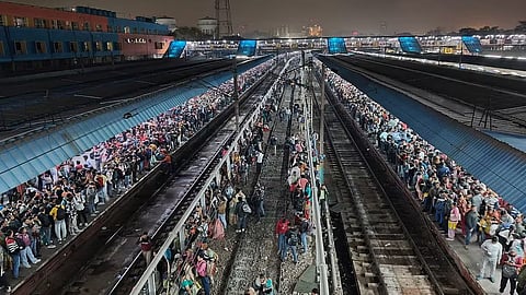 Stampede that occured on February 15 at the New Delhi Railway Station