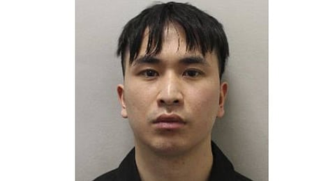 This is an undated photo issued by the Metropolitan Police on Wednesday, March 5, 2025 of Zhenhao Zou.